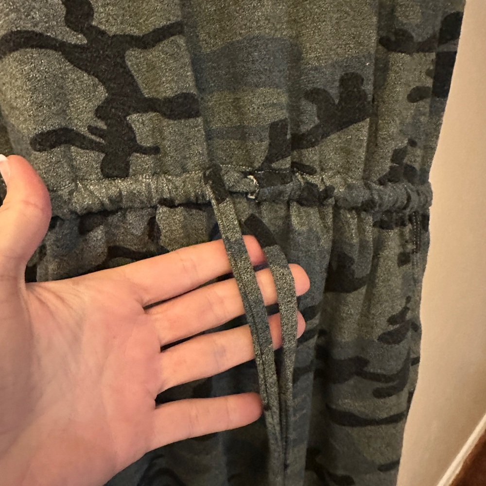 Sundry Camo Sleeveless Tank Mini Dress - Picture 3 of 10